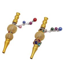 Hot-selling Arabic Hookah Cigarette Holder Pipe Creative Nozzle Cigarette Clip Holder Diamond Cigarette Blunt Holders